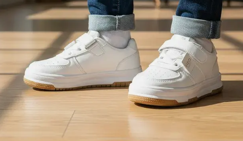 Tenis Agear Deporte Zapatillas Zaptos Causal Blando Cómodo Transpirable Niños Niña 6-18 Años Blanco